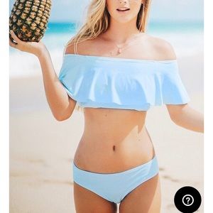 Cupshe Off Shoulder Bikini Set - NWT